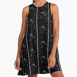 DPR IAN - Nerves - Graphic A-Line Dress