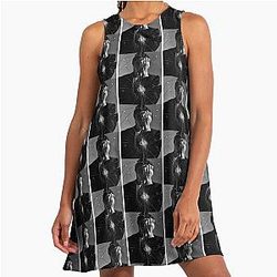 DPR and the Graphic A-Line Dress