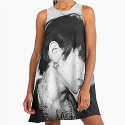 DPR IAN limbo A-Line Dress