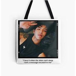 DPR Ian Custom Unisex T-Shirt Gift For Kpop Addicts Cute Korean Fandom Gift Ideas All Over Print Tote Bag
