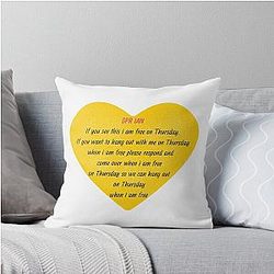 DPR Ian Hoodie Throw Pillow
