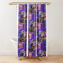 Cool Aesthetic Ian Shower Curtain