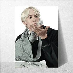 Draco Malfoy Slytherin Pureblood pride Draco Malfoy Posters