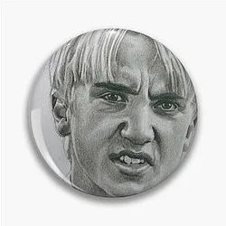 Pencil and charcoal drawing of Draco Malfoy