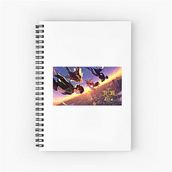 Dragon Raja Merch Dragon Raja Notebook