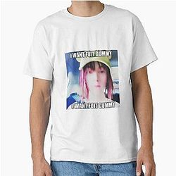Drain Gang Bladee I Want Fruit Gummy Meme Shirt Classic T-Shirt