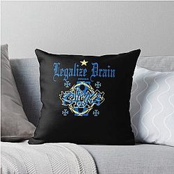 Bladee Drain Gang Legalize Sweden Throw Pillow