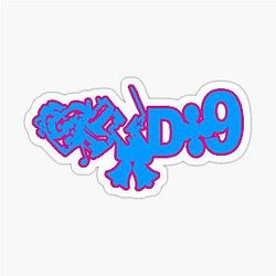 Bladee Drain Gang D9 Glory Bells logo Sticker