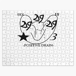Rainbow Girls Boys Positive Bladee Drain Gang Awesome Music Jigsaw Puzzle