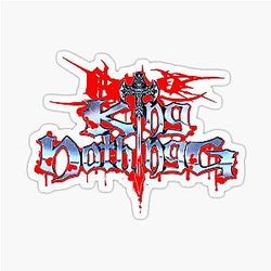 Bladee King Nothing, Cold Visions, Drain Gang Sticker