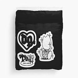 Drain Gang Sticker Pack Duvet Cover