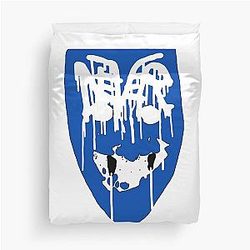 Bladee Drain Gang Never Shield Gang Logo Duvet Cover