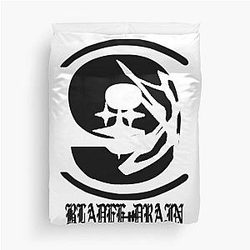 Bladee Drain Gang BLADEE DRAIN TOGETHER logo Duvet Cover