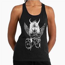 Drain Gang Sbe Angel - Official HD Graphic Racerback Tank Top