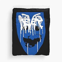 Bladee Drain Gang Never Shield Gang logo Duvet Cover