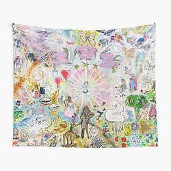 Drain Gang Bladee 333 Album Cover Tapestry