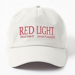 Drain Gang Red Light Dad Hat