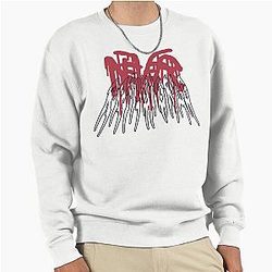 Bladee Drain Gang Never Real World Pullover Sweatshirt
