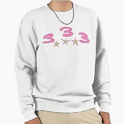 Bladee Drain Gang 333 Logo Pullover Sweatshirt