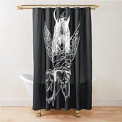 drain gang angel - official HD graphic Shower Curtain