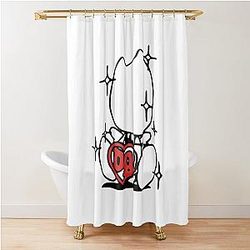 Bladee Merch Drain Gang Shower Curtain