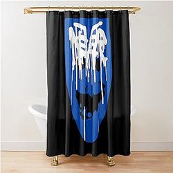 Bladee Drain Gang Never Shield Gang logo Shower Curtain