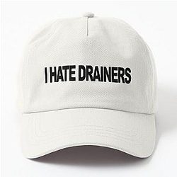 I HATE DRAINERS bladee ecco2k thaiboy of the drain gang Dad Hat