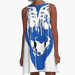 Bladee Drain Gang Never Shield Gang A-Line Dress