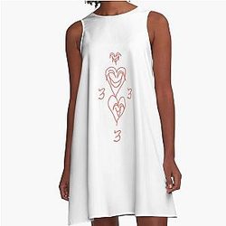 Bladee Drain Gang 3 Logo Dress