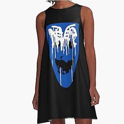 Bladee Drain Gang Never Shield Gang A-Line Dress