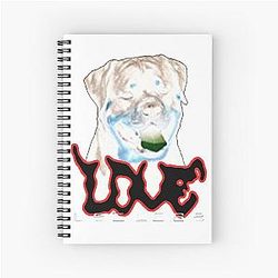 SBG Dog Yung Lean Bladee Drain Gang Spiral Notebook