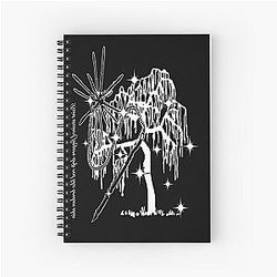 Ecco2k Drain Gang Logo Spiral Notebook