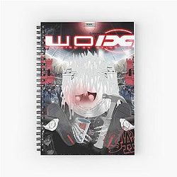 Bladee Drain Gang Working on Dying Spiral Notebook