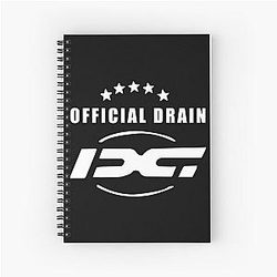Official Drain Gang Spiral Noteobook
