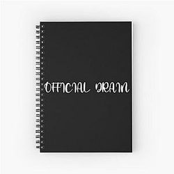 Official Drain Gang Spiral Notebook