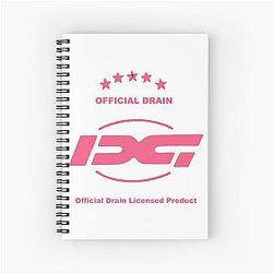 Drain Gang Sticker Pack Spiral Notebook