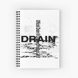 Drain Gang Logo Merch Spiral Notebook