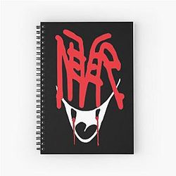 Bladee Drain Gang Never Spiral Notebook