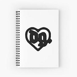 drain gang spiral Notebook