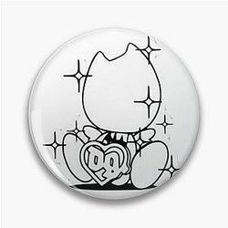 Drain heart Pin