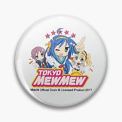 Drain Gang Lucky Star Tokyo Mew Pin