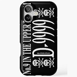 Drain Gang D-999 text iPhone Tough Case
