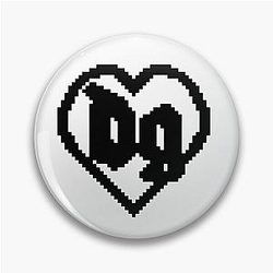 Drain Gang Pixel Art Pin