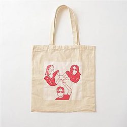 Kawaii Drain Gang Cotton Tote Bag
