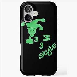 Bladee Drain Gang 333 Style Hero of My Story Logo iPhone Tough Case