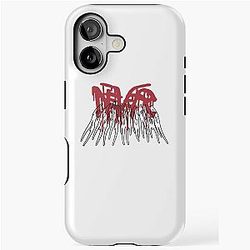 Bladee Drain Gang Never Rain World logo iPhone Tough Case