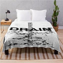 Drain Gang Logo Merch Throw Blanket