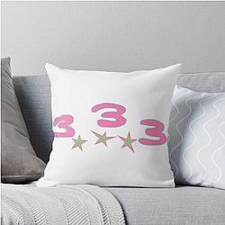 Bladee Drain Gang 333 Throw Pillow