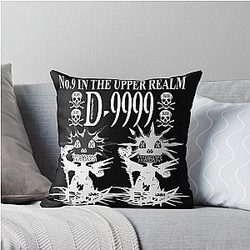 Drain Gang No.9 in the Upper Realm Inv Throw Pillow
