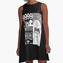 DRAIN GANG 2022 WORLD TOUR OFFICIAL A-Line Dress